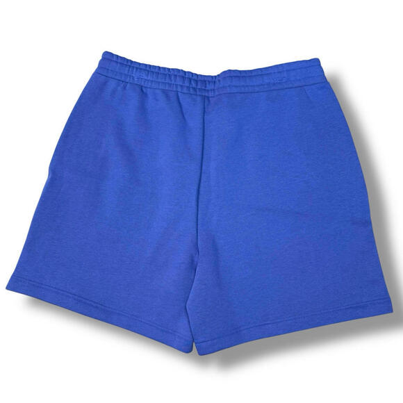 NWT Under Armour Women’s UA Icon Fleece Boyfriend Shorts Blue $60 Casual Gym SzL - Picture 5 of 10